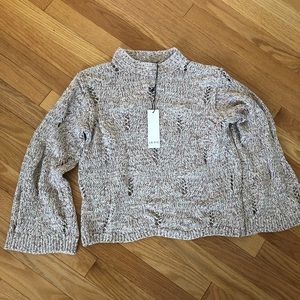 La Vie by Rebecca Taylor open weave sweater